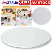 10Pcs Masonite Cake Boards 8/10/12 Inches White Round 5mm Thick Cake Boxes Board