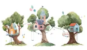 [Namly Design] Wallsticker - Tree House