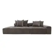 [James Lane] Riley Muse Mink Modular Sofa - 1x Arm, 1x Armless, 1x Left Terminal