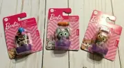 Barbie Pets Lot of 3 Puppy Kitten Bunny Toys Mattel 2020 Pet Sets NEW