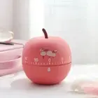 Mechanical Strawberry Kitchen Timer Clear Ringtone Countdown Clock Student