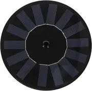 Solar Fountain Pump for Garden Birdbath Pool Solar Powered Water Feature Easy to Use Versatile Outdoor Decoration for Yards and Landscapes