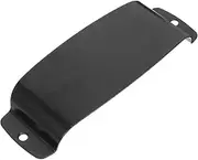 HEATSHAKING Bass Pickup Cover Single Coil Pickup Guard for Bass Guitar Black Pickguard Screws Protective Cover