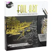Sketch Plus: Foil Art Kit - Unleash Your Inner Artist with Shimmering Masterp...