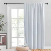 Wall Divider Patio Door Curtain Vertical Blinds, Light Filtering Room Divider...