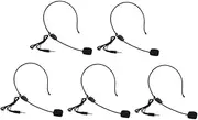 MUELODSIC Flexible Stage Speaker Headset Microphone Voice Amplifier Plug Play Metal Construction