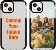 Zaztify Custom Personalized Case for iPhone 15 14 13 12 11 Pro Max Mini Plus X XR XS Max SE 2022 2020 8 7 6s 6 Cover Multi Collage Picture Photo Pattern Durable Shockproof Phone Shell Design