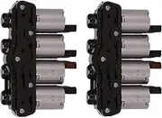 2Pc 7Speed Transmission Solenoids Pack Set DQ200 0AM Compatible For AUDI Compatible For VW Compatible For SKODA SEAT Golf 7 FWD CA