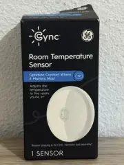 GE CYNC Smart Temperature & Humidity Sensor - White