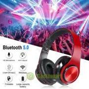 Wireless Gaming Headset Headphones Earphone Microphone Noise Cancelling Over Ear