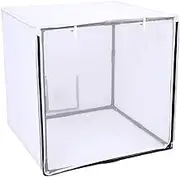 Airbrush Spray Booth, 30x30x30inch Portable Paint Booth with Filter and Mesh Curtain, Suitable for Furniture DIY Hobby Tool Spray Paint Shelter
