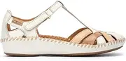 [Pikolinos] Womens Puerto Vallarta 655-0732C5 Leather Nata Sandals 10.5-11 US
