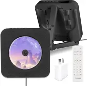 Portable CD Player with Bluetooth, Wall Mount CD Players with USB/AUX Port, FM R