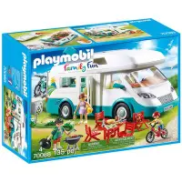 在飛比找Yahoo!奇摩拍賣優惠-【德國玩具】摩比人 露營車 家庭趣 playmobil( L