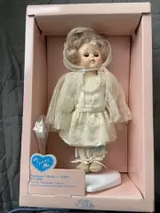 Vintage Vogue Poseable GINNY Doll, 8", Yesteryear’s Bride - 1920’s NIB