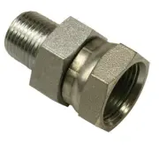 Apache 39004400 Steel Universal Hydraulic Adapter 1/2 Male x 3/4 Female in.