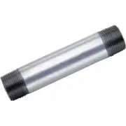 (25)-Anvil 1-1/2 In. x Close Welded Steel Galvanized Pipe Nipple 8700153953