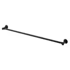 New Phoenix Tapware Single Towel Rail 800mm Cromford Matte Black 134-8030-10