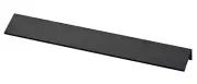 (5 Pack) 10 inch Modern Edge Pull Flat Black