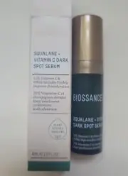 Biossance Squalane + Vitamin C Dark Spot Serum .13 Oz Trial/Travel NEW IN BOX
