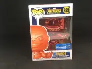 Funko Pop Red Chrome Thanos Walmart Exclusive Avengers Infinity War Gauntlet