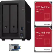 Synology DS723+ 2GB RAM 10GbE 8TB (2x4TB) of WD RED PLUS Drives