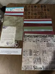 Club Scrap February 2006 Let Me Count The Ways Scrapbooking Kit