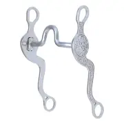 Myler Bits Myler Embossed Shank Narrow Med Port Bit 5in