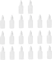 MAGICLULU Plastic Eye Dropper Bottles 20pcs Empty Refillable Bottles Squeeze Cap for Travel Use