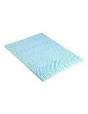 [Giselle Bedding] Single 11-Zone Memory Foam Mattress Topper 8cm in Blue