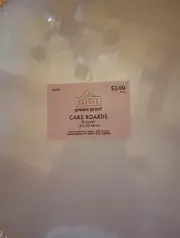 6 Pack Of Round White Cake Boards 12 In. Never Opened