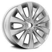 Wheel For 2016-2018 Kia Optima 17x7 Alloy 5 V Spoke 5-115mm Painted Silver (for: Kia)