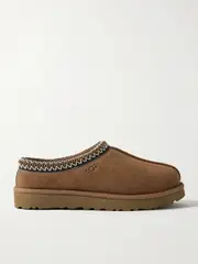 [UGG] UGG - Tasman Embroidered Shearling Slippers - Camel - US5 US5 Brown