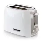2-Slice White Wide Slot Toaster with Cool-Touch Exterior