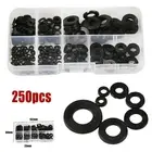 Portable Washer Gasket M2-M8 Nylon Rubber Plain Seal 250pcs Assortment