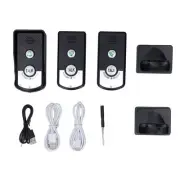 Wireless Intercom Doorbell 1500 Meters 2 Charging Methods Intercomunicador
