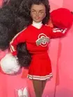 Vintage Ohio State Black Barbie Clone Cheerleader Collegiate Rare AA Doll New