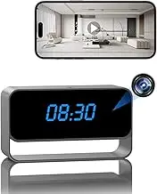 DuboCam Clock Camera - Full HD 1080P Wireless Camera - WiFi Nanny Cam for Home Indoor Security - WiFi & Bluetooth Connection【Upgraded】
