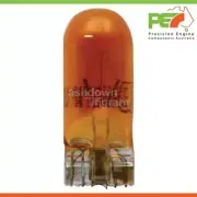 Wedge Globe 12V 5W Amber For AUDI A3 8L1 1.6L AEH,APF,AKL SOHC 8v Petrol 4cyl