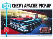 Skill 2 Model Kit 1960 Chevy Apache "Kustom Kruisers" 1/25 Scale CARZ AMT
