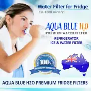 PREMIUM QUALITY AQUA BLUE H2O FRIDGE WATER FILTER FOR SAMSUNG & LG REFRIGERATOR