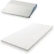Shop Japan True Sleeper Premium Memory Foam Mattress, Single, 2.0 inches (5 cm) Thick, White, Sleeping Posture for a Comfortable Sleep, Lightweight, Convenient to Carry, Snug Over Your Current
