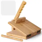 Tortilla Press10 Inch Roti Maker With Rolling Pin Large Bamboo Wood Tortilla Mak