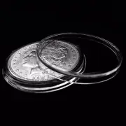 50 Guardhouse 38mm Airtight Coin Capsules for Morgan, Peace, Ike Silver Dollar