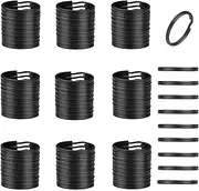 [ZoloAJay] Key Ring Keychain Metal Round Split Key Chains Rings Connectors for Home Car Dog Tag Office Ornaments Keys Attachment