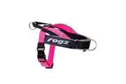Rogz Small Pink Letz Go Personalised Harness for Dogs