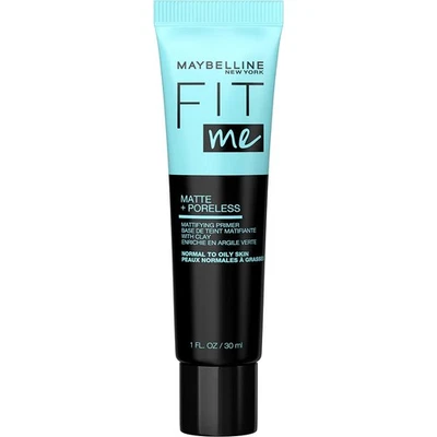 Maybelline Fit Me Matte + Poreless Mattifying Face Primer Makeup With...