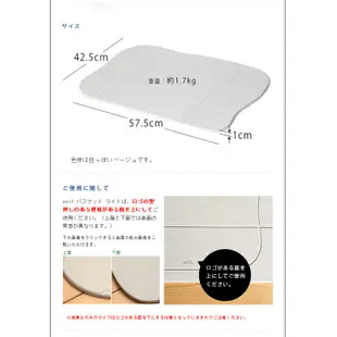 日本代購 空運 Soil 日本製 珪藻土 腳踏墊 Bath Mat aqua 流線輕薄型 地墊 矽藻土 硅藻土 吸水速乾