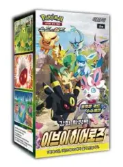 Pokemon Card Sword&Shield Eevee Heroes Booster Box(Evolving Skies) Korean ver.