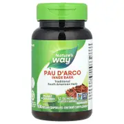Nature's Way, Pau D'Arco Inner Bark, 2,180 mg, 100 Vegan Capsules (545 mg per Capsule)